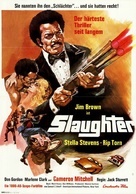 Slaughter - German Movie Poster (xs thumbnail)