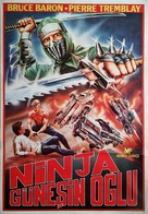 Challenge of the Ninja - Turkish Movie Poster (xs thumbnail)