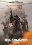 12 Strong - Portuguese Movie Poster (xs thumbnail)