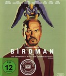 Birdman or (The Unexpected Virtue of Ignorance) - German Blu-Ray movie cover (xs thumbnail)