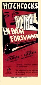 The Lady Vanishes - Swedish Movie Poster (xs thumbnail)
