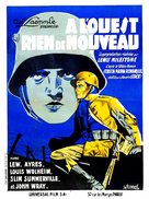 All Quiet on the Western Front - French Movie Poster (xs thumbnail)