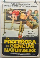La professoressa di scienze naturali - Spanish Movie Poster (xs thumbnail)