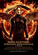 The Hunger Games: Mockingjay - Part 1 - Lithuanian Movie Poster (xs thumbnail)