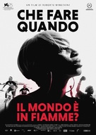 What You Gonna Do When the World&#039;s on Fire? - Italian Movie Poster (xs thumbnail)