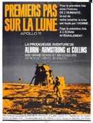 Footprints on the Moon: Apollo 11 - French Movie Poster (xs thumbnail)