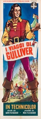 Gulliver&#039;s Travels - Italian Movie Poster (xs thumbnail)