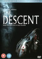 The Descent - British DVD movie cover (xs thumbnail)