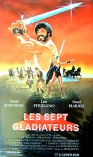 I sette magnifici gladiatori - French VHS movie cover (xs thumbnail)