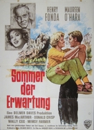Spencer&#039;s Mountain - German Movie Poster (xs thumbnail)