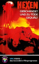 Hexen gesch&auml;ndet und zu Tode gequ&auml;lt - German VHS movie cover (xs thumbnail)