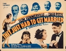 They Just Had to Get Married - Movie Poster (xs thumbnail)