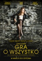 Molly&#039;s Game - Polish Movie Poster (xs thumbnail)
