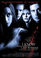 I Know What You Did Last Summer - Danish Movie Poster (xs thumbnail)