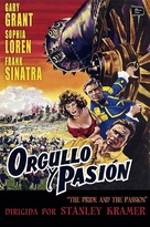 The Pride and the Passion - Spanish DVD movie cover (xs thumbnail)