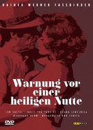 Warnung vor einer heiligen Nutte - German DVD movie cover (xs thumbnail)