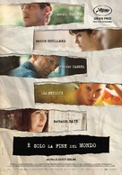 Juste la fin du monde - Italian Movie Poster (xs thumbnail)