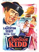Captain Kidd - Belgian Movie Poster (xs thumbnail)