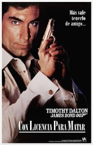 Licence To Kill - Argentinian Movie Poster (xs thumbnail)