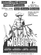 Joaqu&iacute;n Murrieta - Spanish poster (xs thumbnail)
