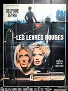 Les l&egrave;vres rouges - French Movie Poster (xs thumbnail)