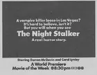 The Night Stalker Poster