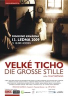 Gro&szlig;e Stille, Die - Czech Movie Poster (xs thumbnail)