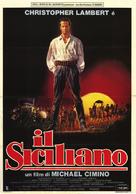 The Sicilian - Italian Movie Poster (xs thumbnail)