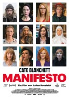 Manifesto - German Movie Poster (xs thumbnail)