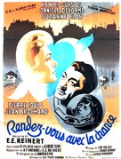 Rendez-vous avec la chance - French Movie Poster (xs thumbnail)