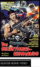 Deadly Commando - German VHS movie cover (xs thumbnail)