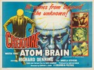 Creature with the Atom Brain - British Movie Poster (xs thumbnail)