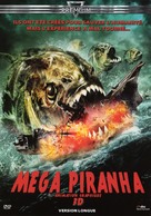 Mega Piranha - French DVD movie cover (xs thumbnail)