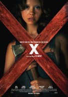 X - Portuguese Movie Poster (xs thumbnail)