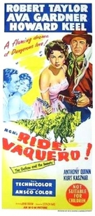 Ride, Vaquero! - Australian Movie Poster (xs thumbnail)