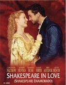 Shakespeare In Love - Spanish DVD movie cover (xs thumbnail)