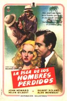 Isle of Missing Men - Spanish Movie Poster (xs thumbnail)