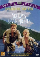 Six Days Seven Nights - Danish DVD movie cover (xs thumbnail)