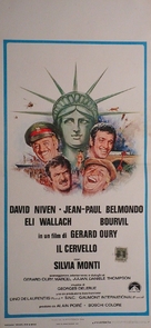 Le cerveau - Italian Movie Poster (xs thumbnail)