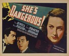 She&#039;s Dangerous - British Movie Poster (xs thumbnail)