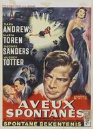 Assignment: Paris - Belgian Movie Poster (xs thumbnail)
