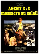 Agente 3S3, massacro al sole - French Movie Poster (xs thumbnail)
