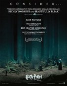 Harry Potter and the Deathly Hallows - Part 2 - British For your consideration movie poster (xs thumbnail)