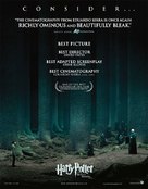 Harry Potter and the Deathly Hallows: Part II - British For your consideration movie poster (xs thumbnail)