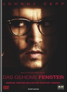 Secret Window - Swiss DVD movie cover (xs thumbnail)