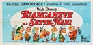 Snow White and the Seven Dwarfs - Italian Re-release movie poster (xs thumbnail)