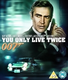 You Only Live Twice - British Blu-Ray movie cover (xs thumbnail)