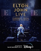 Elton John Live: Farewell from Dodger Stadium - Movie Poster (xs thumbnail)
