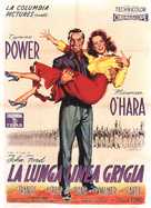 The Long Gray Line - Italian Movie Poster (xs thumbnail)