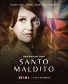 &quot;Santo Maldito&quot; - Brazilian Movie Poster (xs thumbnail)